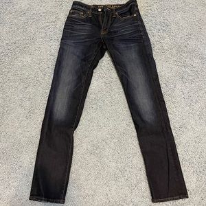 AE dark wash jeans